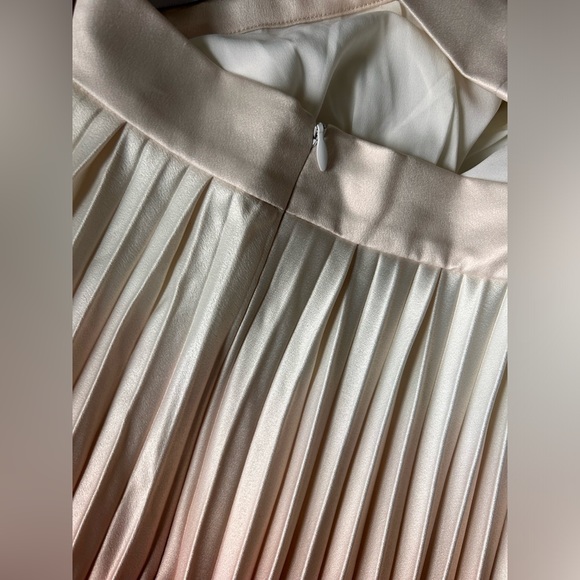 Petite Studio Calla Pleated Skirt in Rust, size XXS - Picture 15 of 16